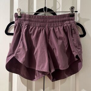 Deep Purple Lululemon Hotty Hot Shorts